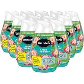 Renuzit Adjustable Gel Air Freshener Cone, After the Rain Scent, Nonstop Freshness, 7oz Cone, 12 Count, brand is Renuzit.