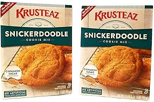 Krusteaz Snickerdoodle Cookie Mix, 17.5-Ounce Boxes (Pack of 2)