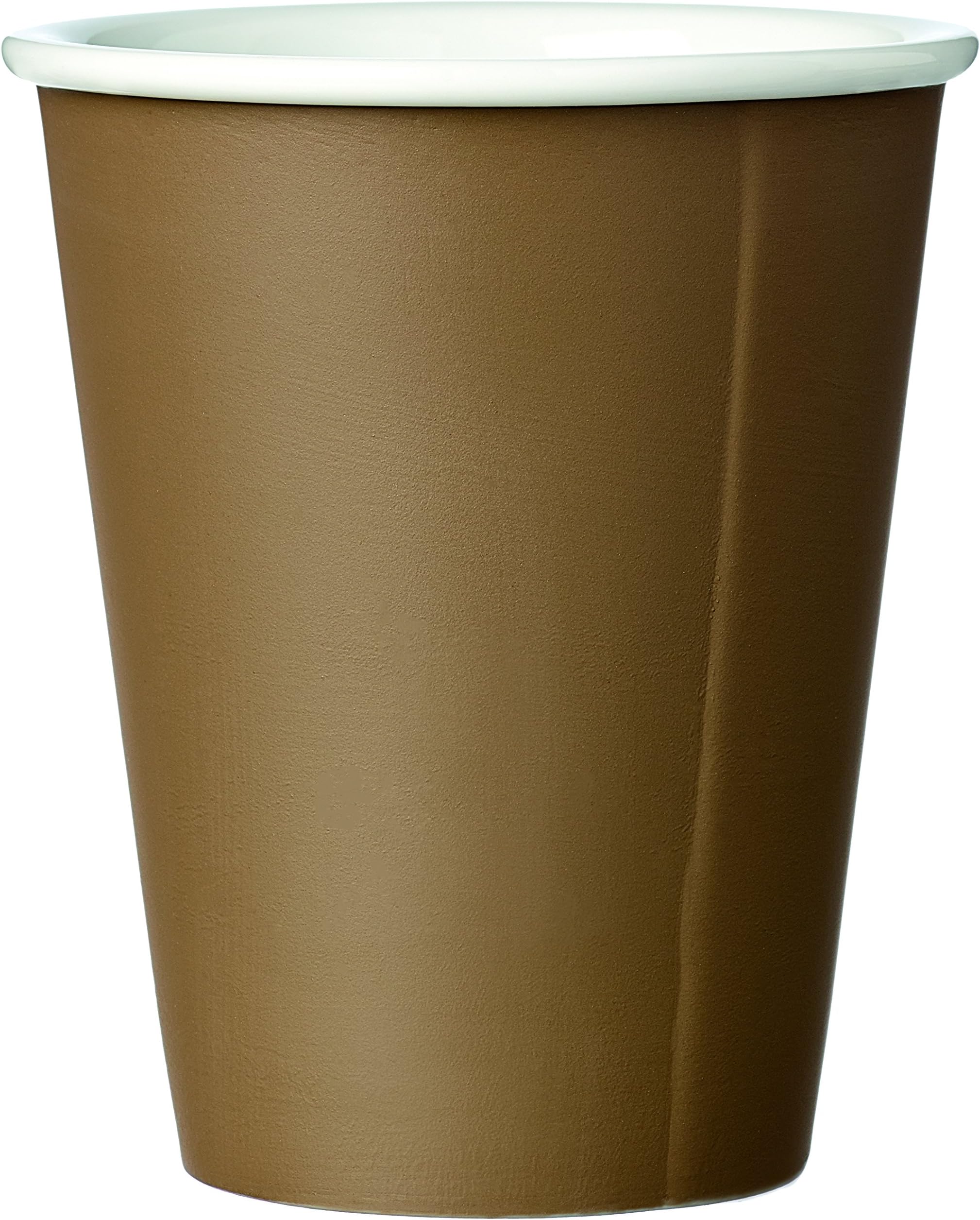 Viva ScandinaviaPorcelain Tea Cup, Coffee Cup, Modern Design, 200 ml, Beige