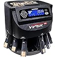 Safetech Viper V395 Coin Counter, Sorter, and Wrapper, Sorts All US Coins Including Half Dollars! Comes with 48 Preformed Wrappers, Dust Cover