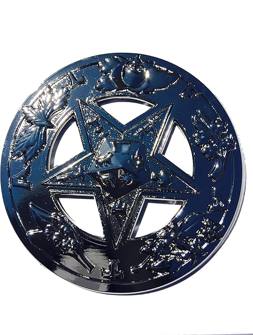 Amazon Oesフリーメイソンメタルクローム致命的な自動車装飾エンブレム エンブレム 車 バイク