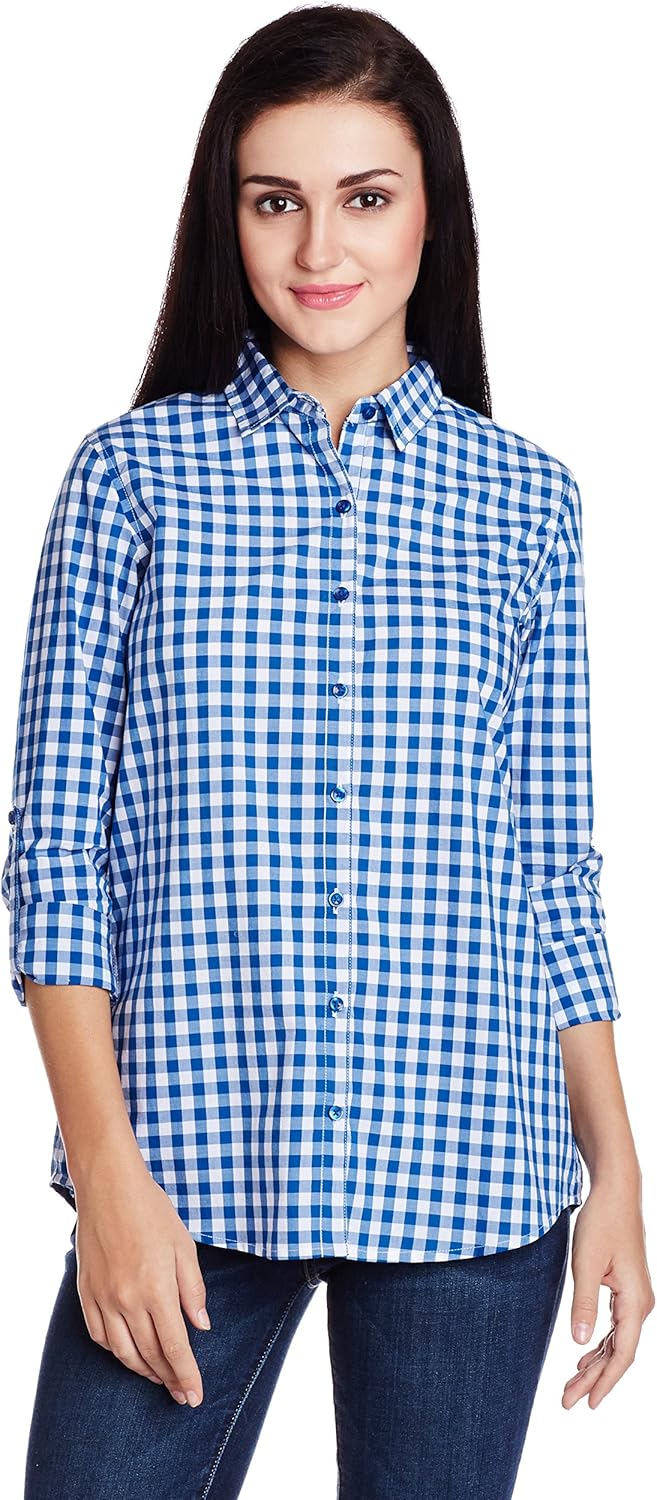 Buy US Polo Women's Button Down Shirt at Amazon.in