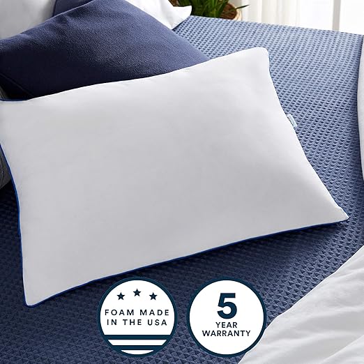 Amazon Com Sleep Innovations 2 In 1 Ventilated Gel Memory Foam