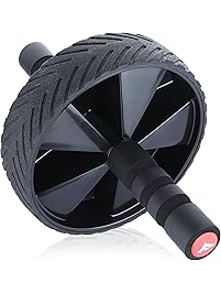 Ab Wheel Fitness Equipment: Ab Machine for Ab Workout - Home Gym Workout Equipment - Abs Exercise Equipment - Excersize Equipment for Work Out - Home Gym Equipment - Ab Wheel Roller Boxing Equipment
