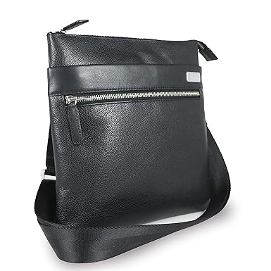 Cross? Mens 100% Genuine Leather Crossbody Bag Slim