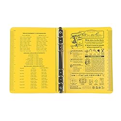 Field Ring Binder, 1/2" Capacity, 7.875 x 5.625 x