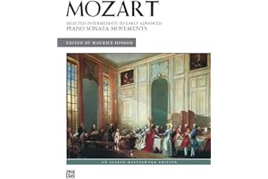 Mozart -- Selected Intermediate to Early Advanced Piano Sonata Movements (Alfred Masterwork Edition)