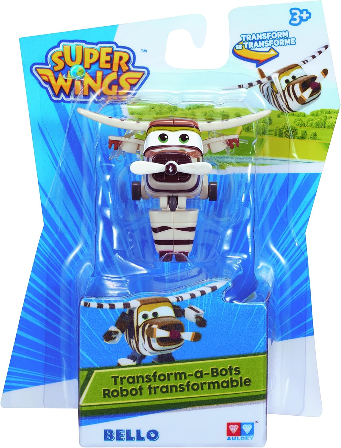 super wings transforming bello