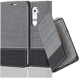 Cadorabo Cover Libro Con Portafoglio Per LG G2 – Marrone Pastello, Chiusura Magnetica E Vani