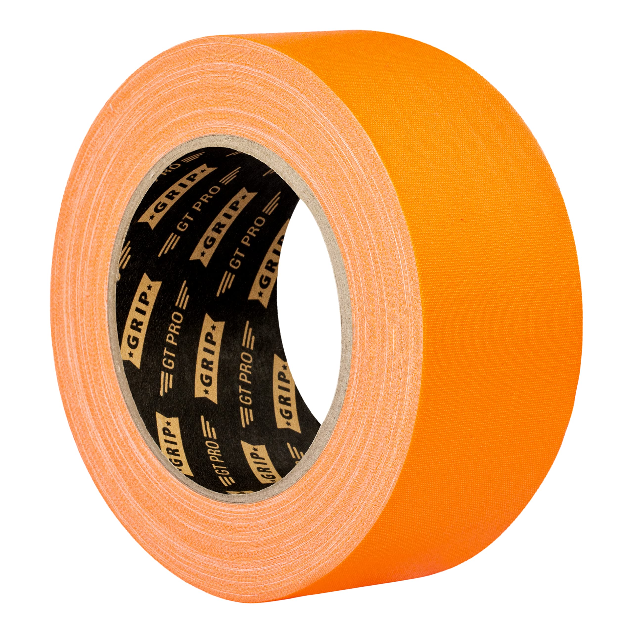 GRIP Eventbasics GT PRO Tape Neon Orange Fabric Tape 50 mm x 25 m Marking Repair Tape Art