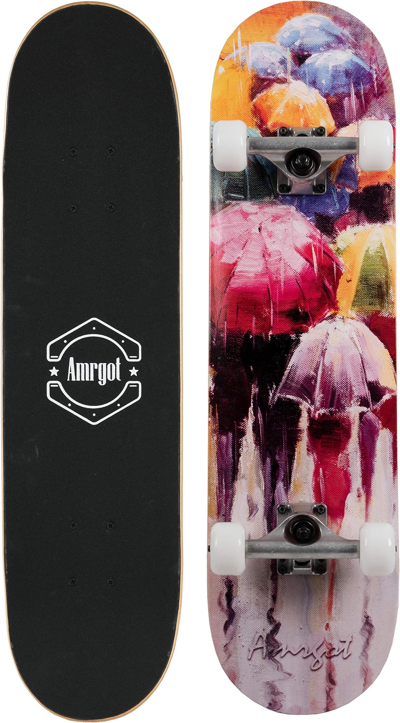 X Free Skateboards 31 Inches Complete Skateboards for Beginners