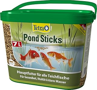 Tetra Pond Sticks - Fischfutter für Teichfische, für gesunde Fische und klares Wasser, verschiedene Größen