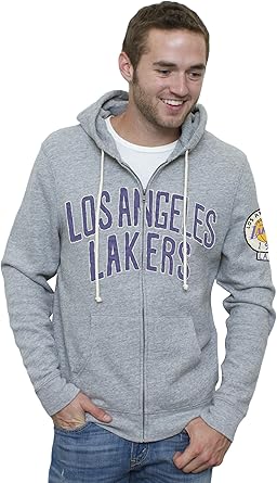 lakers full zip hoodie