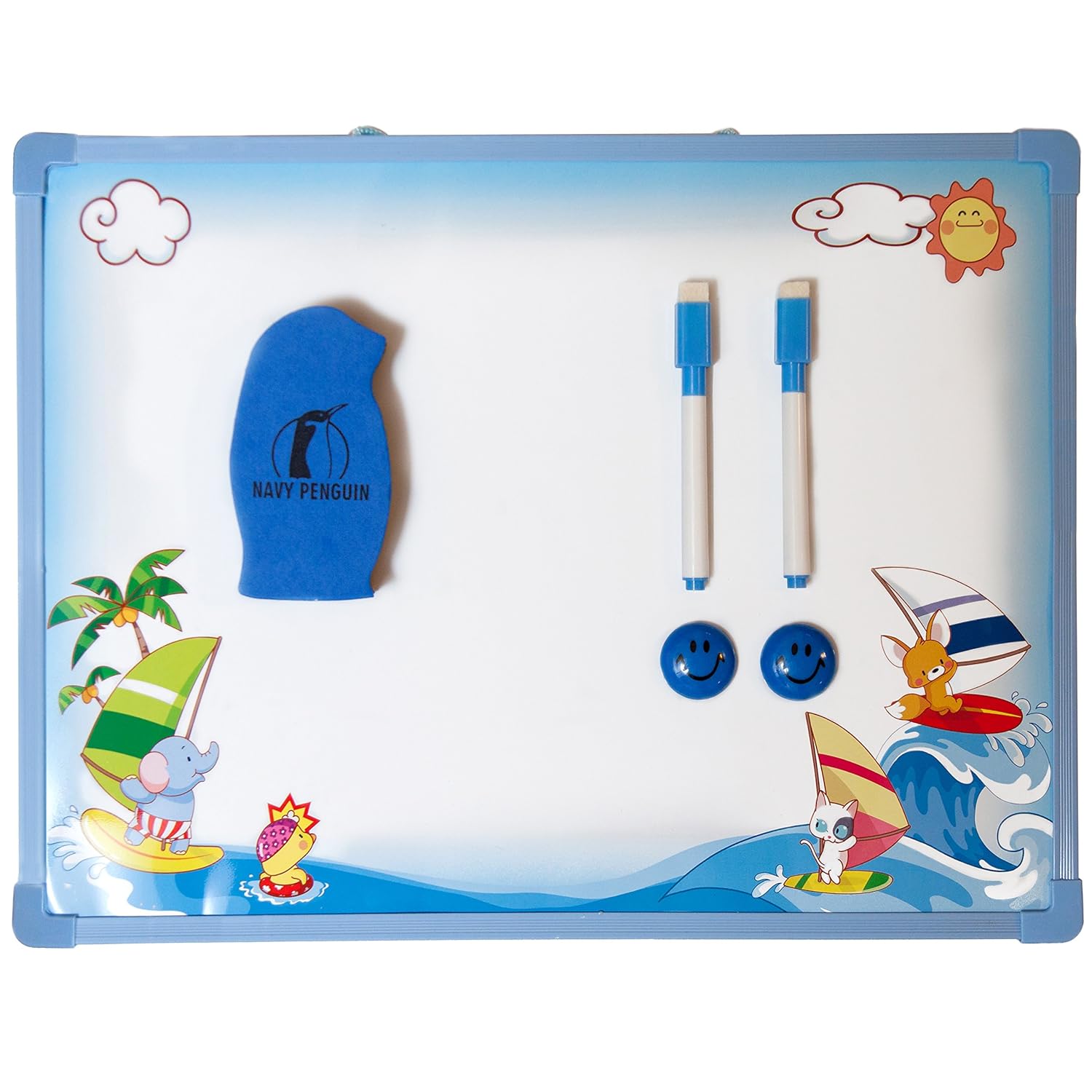 Whiteboard Kids Set Dry Erase Board 16 x 12" + 1 Dry Eraser