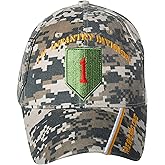 Officially Licensed 1st Infantry Division Embroidered Camo Baseball Cap