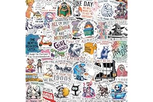 200 PCS Funny Holographic Stickers for Adults, Waterproof Vinyl Sarcastic Meme Decals for Laptop, Water Bottle, Phone