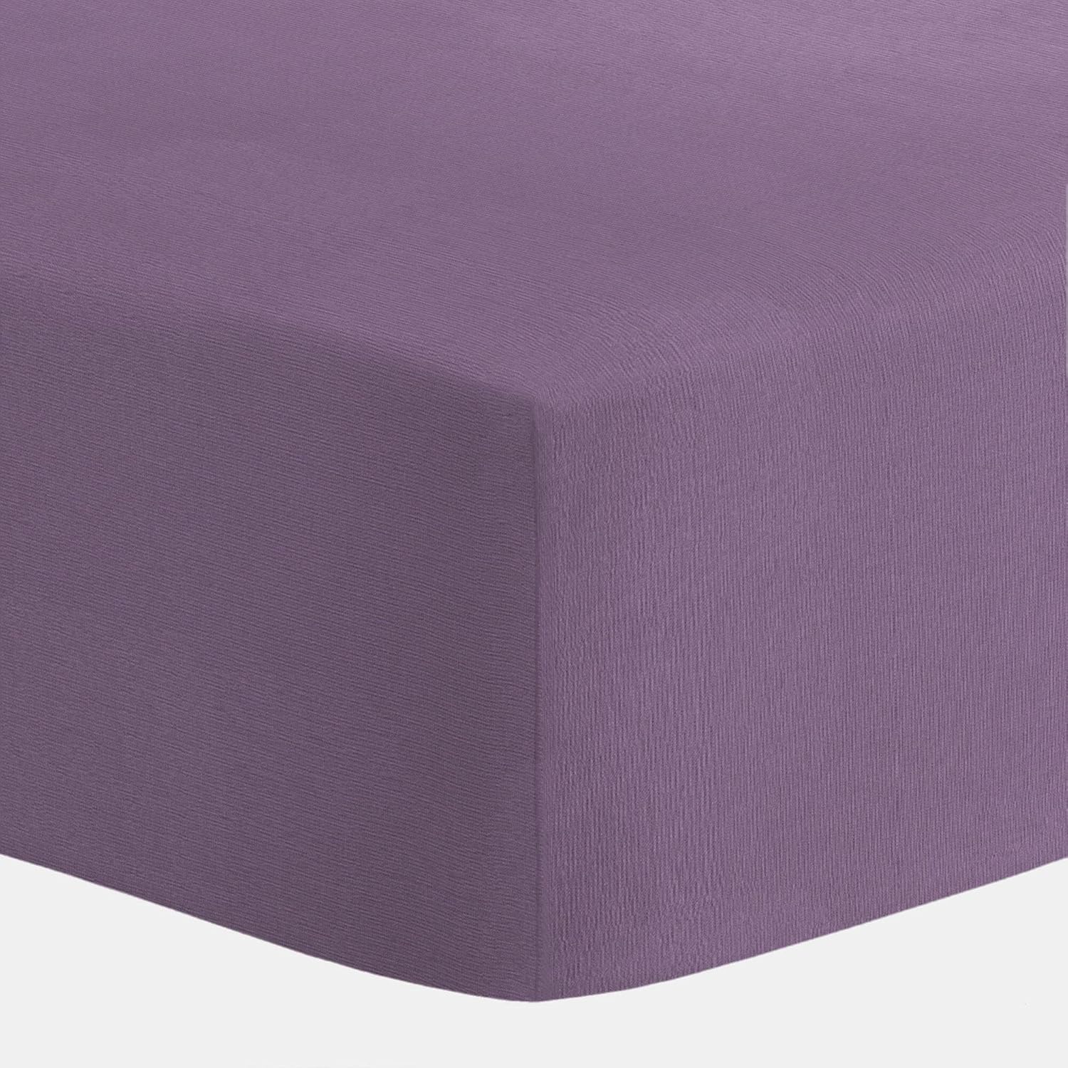 purple crib sheet