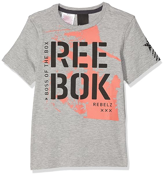 magliette reebok uomo grigio