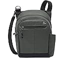 Travelon Anti-Theft Active Tour Bag, Charcoal, 9 x 11 x 3.5