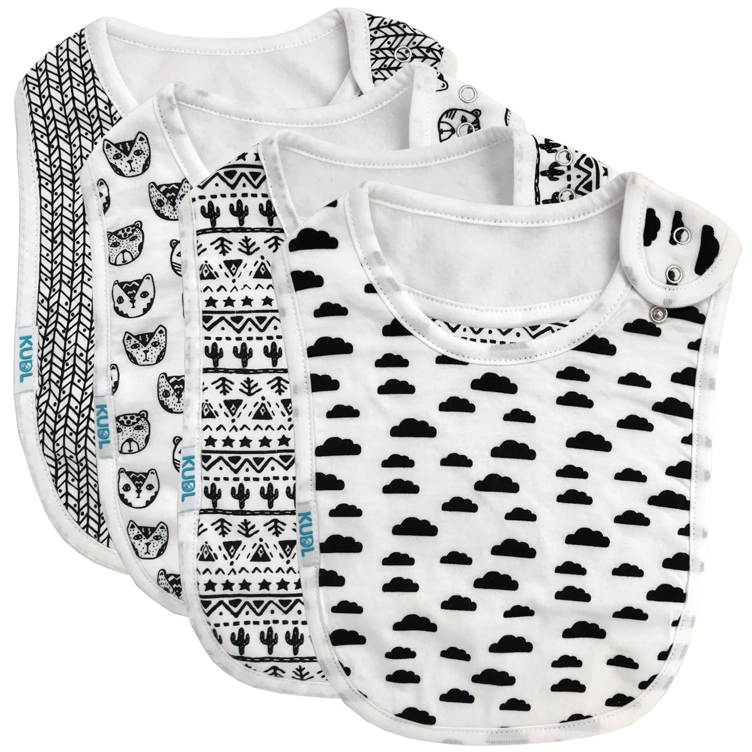 Discount Promotions Baby Bib Large Toddler Burpy Absorbent Feeding Reflux Drool Teething Snap Button Clothing Big Discount Staging Elektroheizung Com