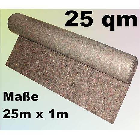 Abdeckvlies 1m x 25m Malervlies Schutzvlies Saugvlies Abdeckfolie