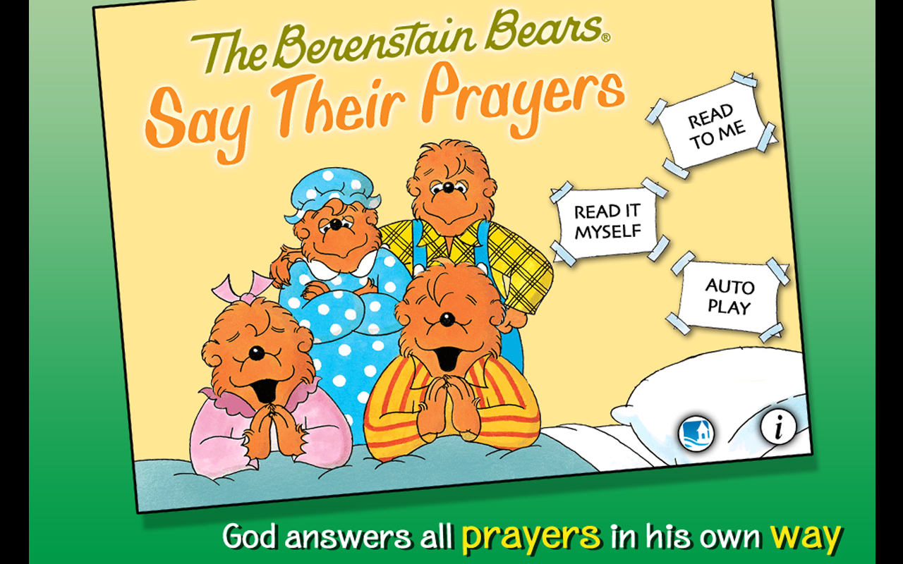Amazon.com: The Berenstain Bears Say Their Prayers : Apps &amp; Games