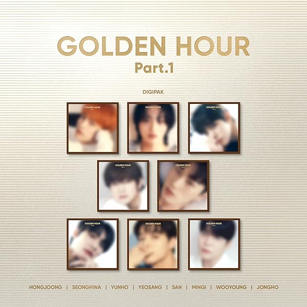 ATEEZ - GOLDEN HOUR : Part.1 [Digipak Ver.] Album (SAN ver
