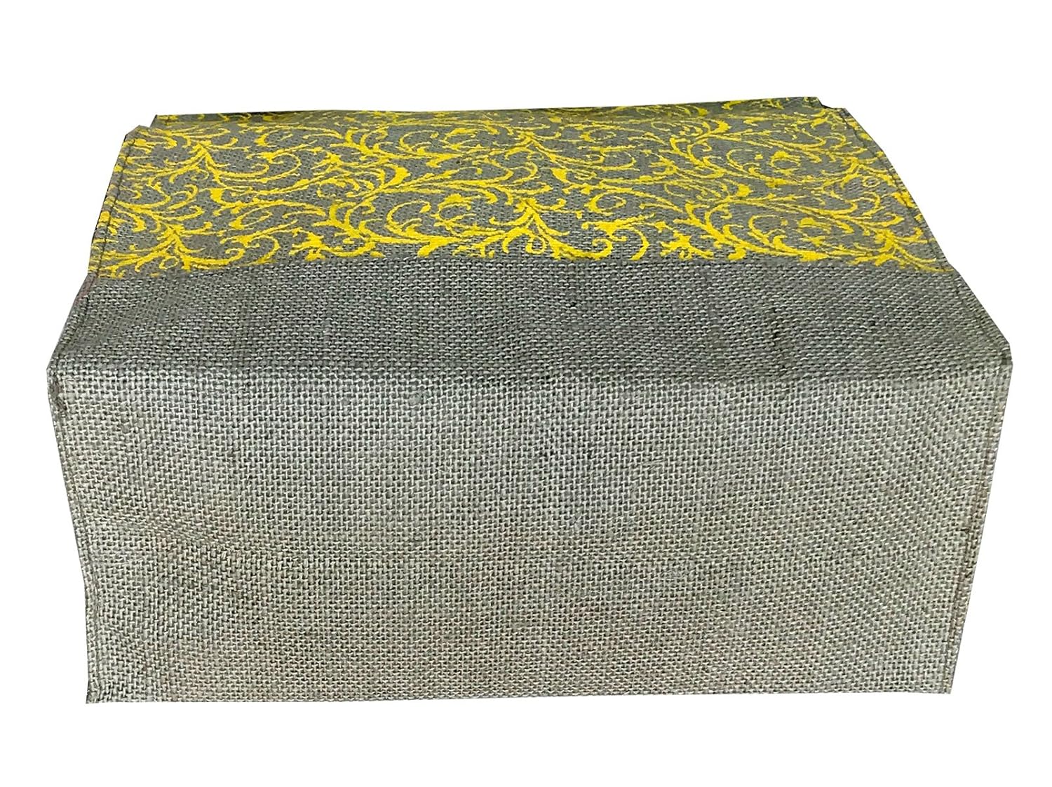 foonty daily use women jute lunch bag(grey,5030)