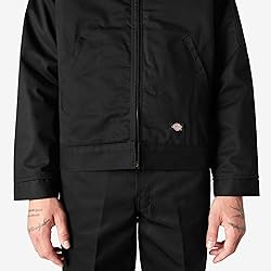 Dickies Unlined Eisenhower Jacket, BLACK, M RG