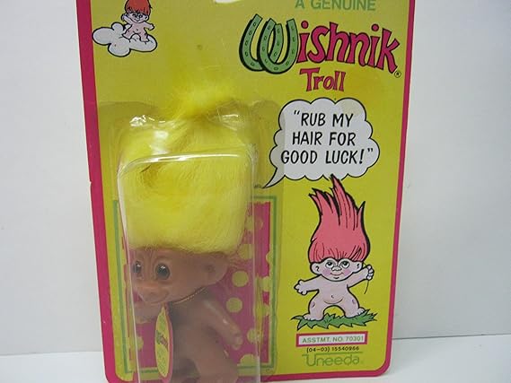 uneeda wishnik troll dolls