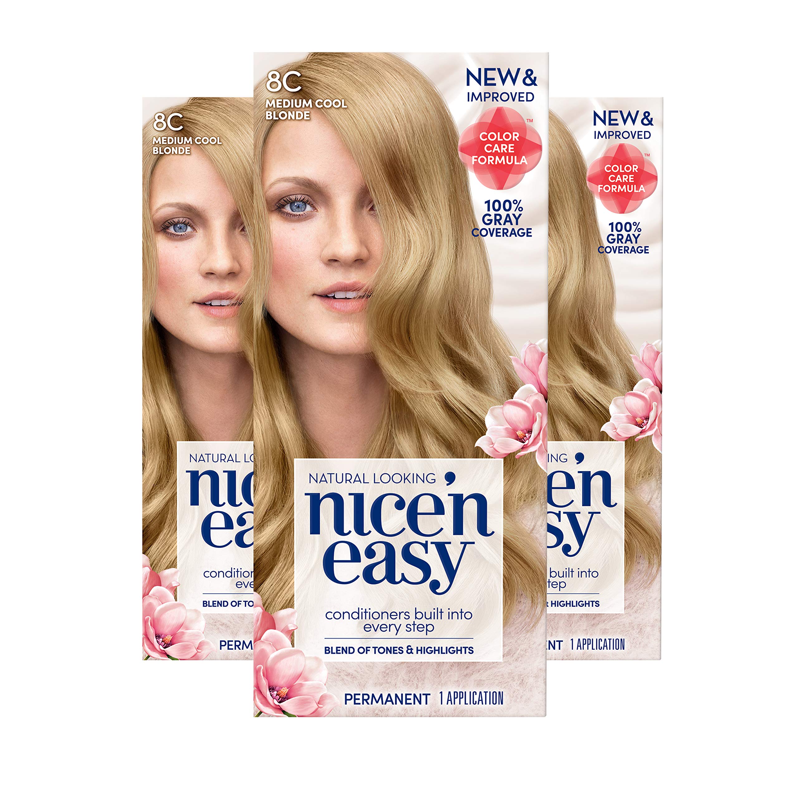 Galleon Clairol Nice N Easy Permanent Hair Color 8c Medium