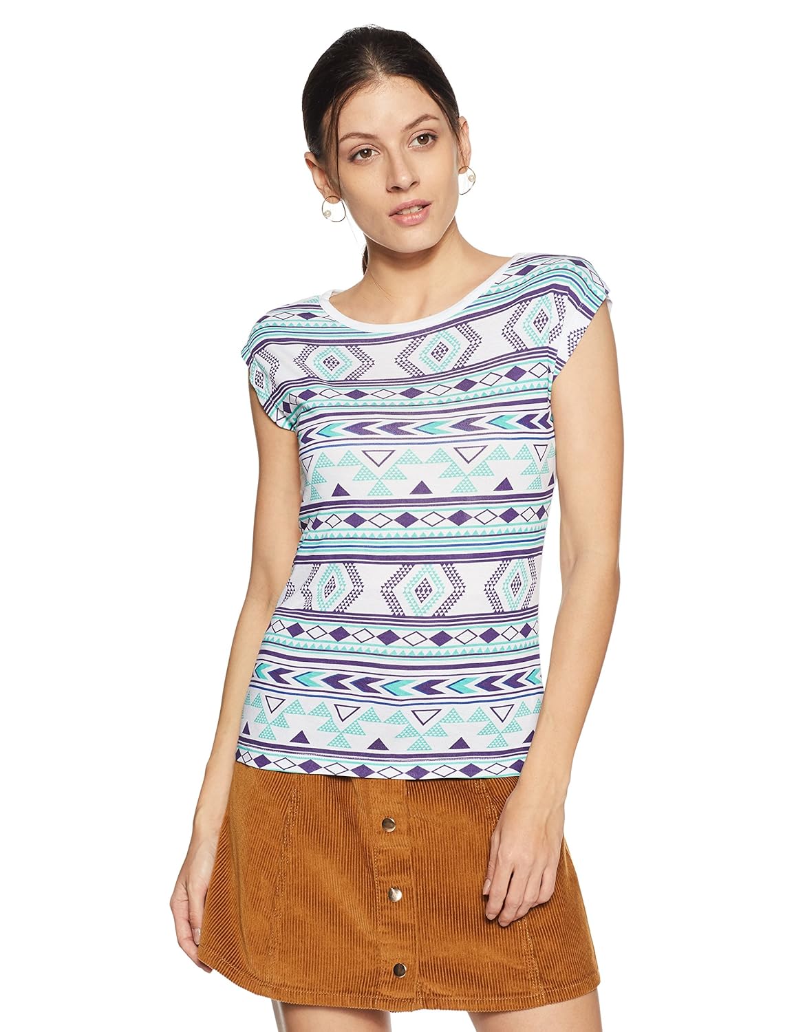 unshackled women's solid t-shirt