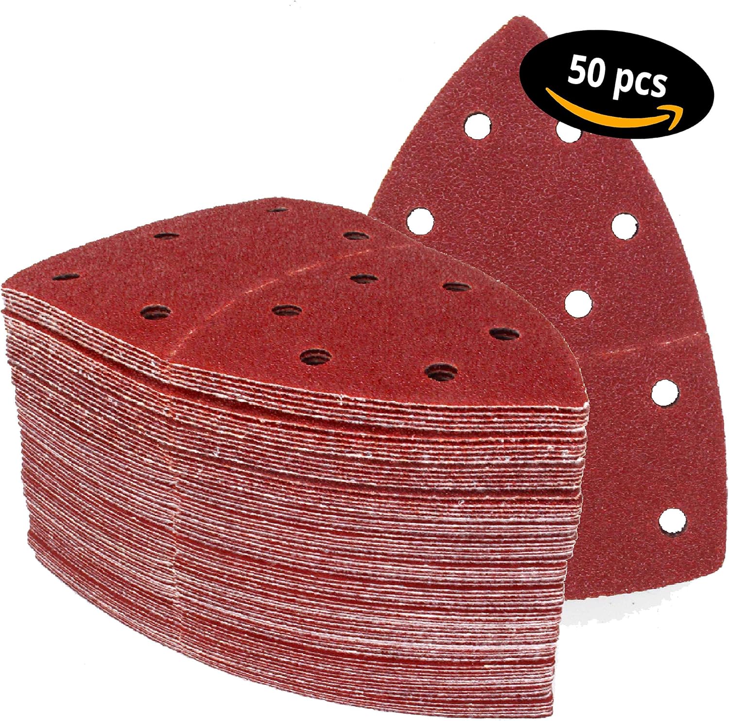 Business, Industry & Science Pack of 25 Hook and Loop Sanding Sheets