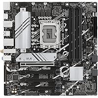 ASUS Prime B760M-A AX LGA 1700(Intel® 12th&13th Gen) microATX Motherboard (PCIe® 4.0, 2xM.2 Slots, DDR5,Realtek 2.5 Gb LAN,Wi