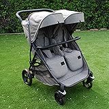 roma gemini double pram