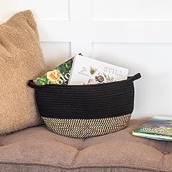 Stylish Cotton Rope Storage Basket For Dog