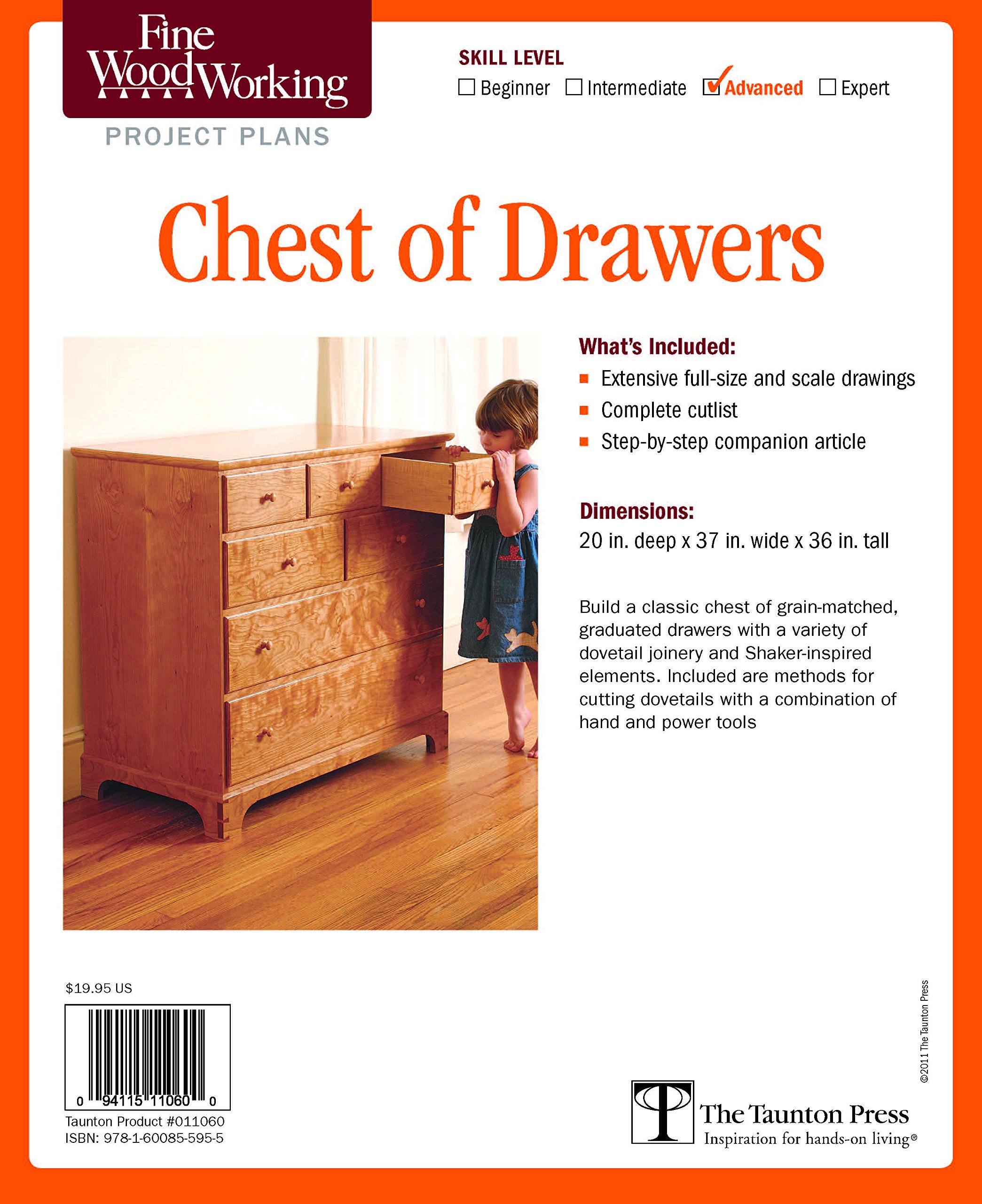 Amazon Com Fine Woodworking S Chest Of Drawers Plan
