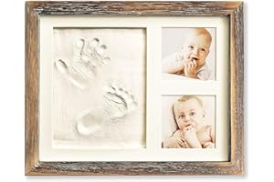MAINEVENT Baby Handprint Kit Baby Decor, Baby Clay Footprint and Handprint Kit, Baby Feet Mold 3 Month Old Baby Must Haves Baby Hand and Footprint Kit Baby Keepsake Farmhouse Baby Handprint and Footprint Kit