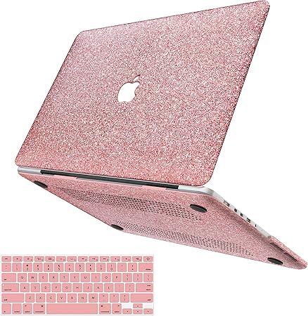Amazon Com Anban Macbook Pro 13 Inch Case A1502 A1425 Old Gen 12 15 Glitter Bling Smooth Case With Keyboard Cover Compatible With Macbook Pro 13 Inch With Retina Display No Cd Rom No
