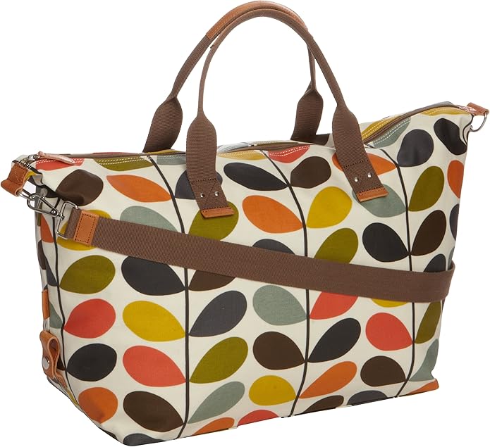 Orla Kiely Women's Nautical Stem Weekend Shoulder Bag Multi 13SENMS132
