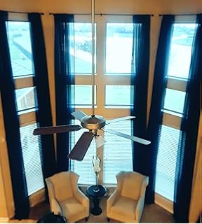 Amazon Com Ikiriska Long Sheer Voile Curtain Panel Custom Made