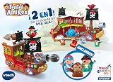 VTech Island Transforming Pirate Ship with 3 Figures Toy 80-177822 view 4