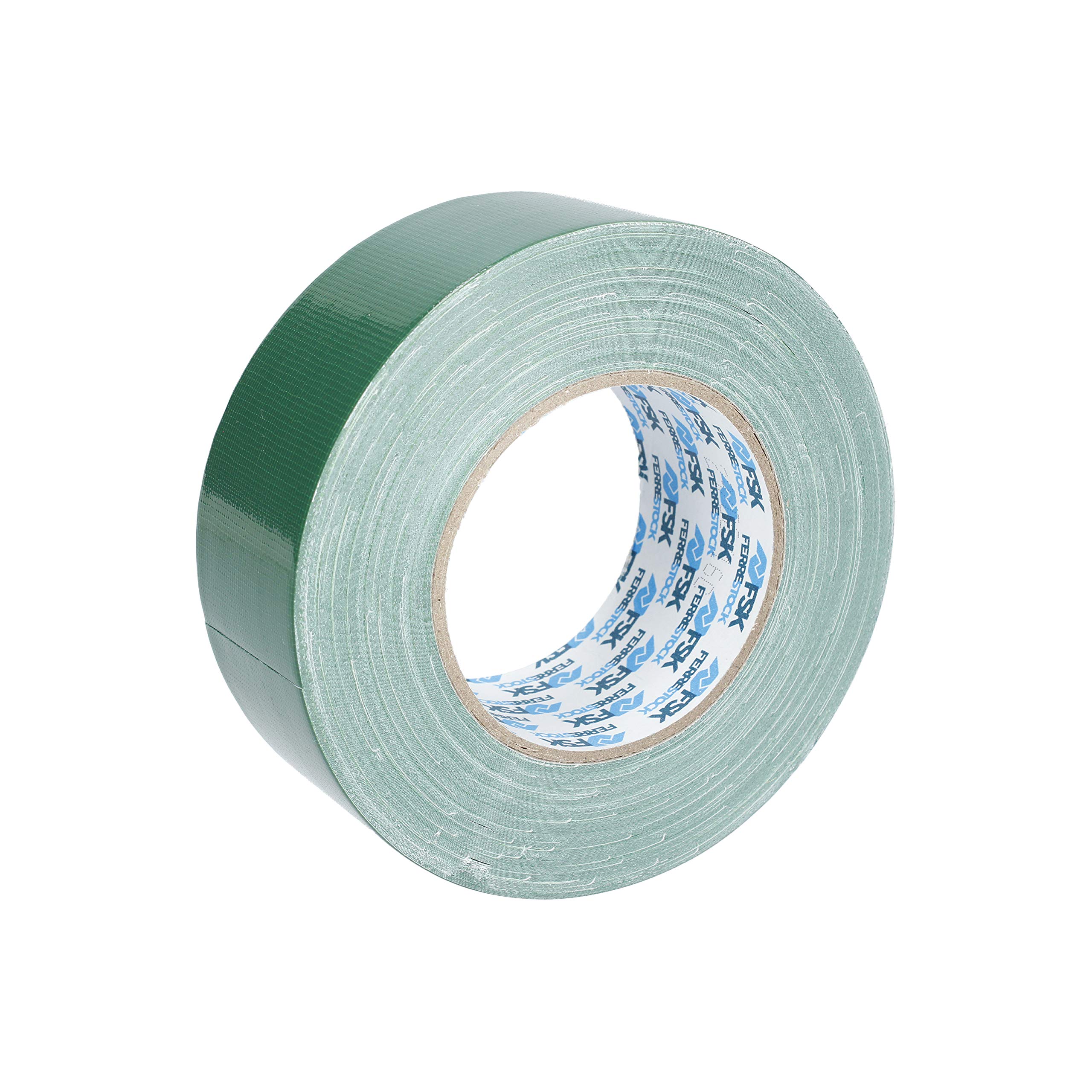 ferrestock fsktct005 Roll of Duct Tape, Green, 50 mm x 50 m