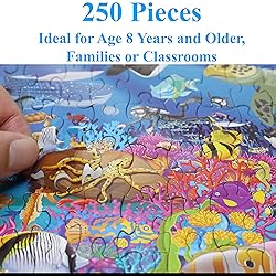 Think2Master Ocean Life 250 Pieces Jigsaw Puzzle