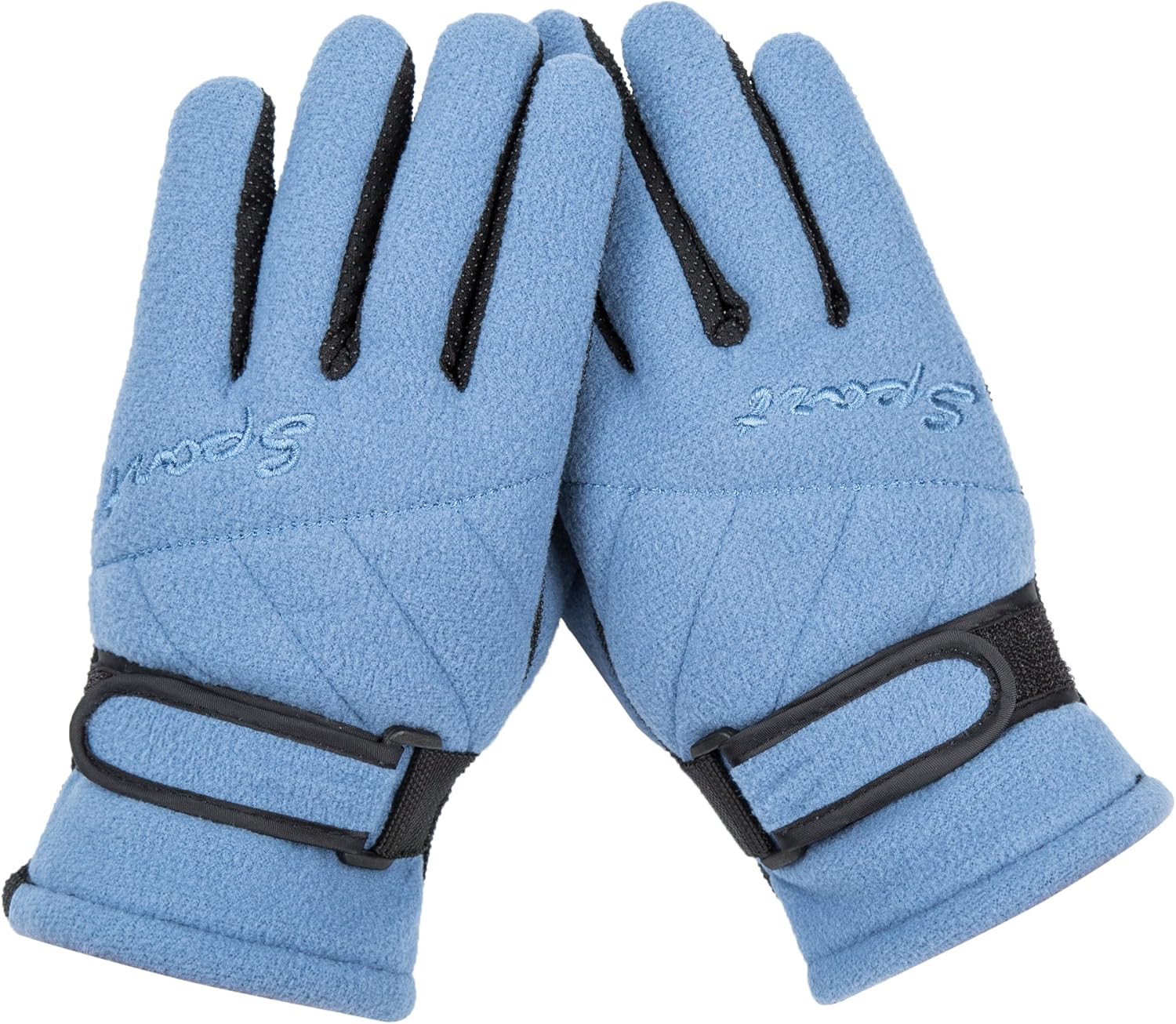 Kid's Boy Girl Fleece Winter Gloves Mittens Non Slip Riding Driving Hiking Ski Sports at  Women’s Clothing store