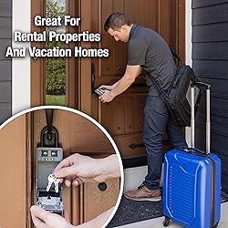 Master Lock Large Key Lock Box with Code, Key Safe