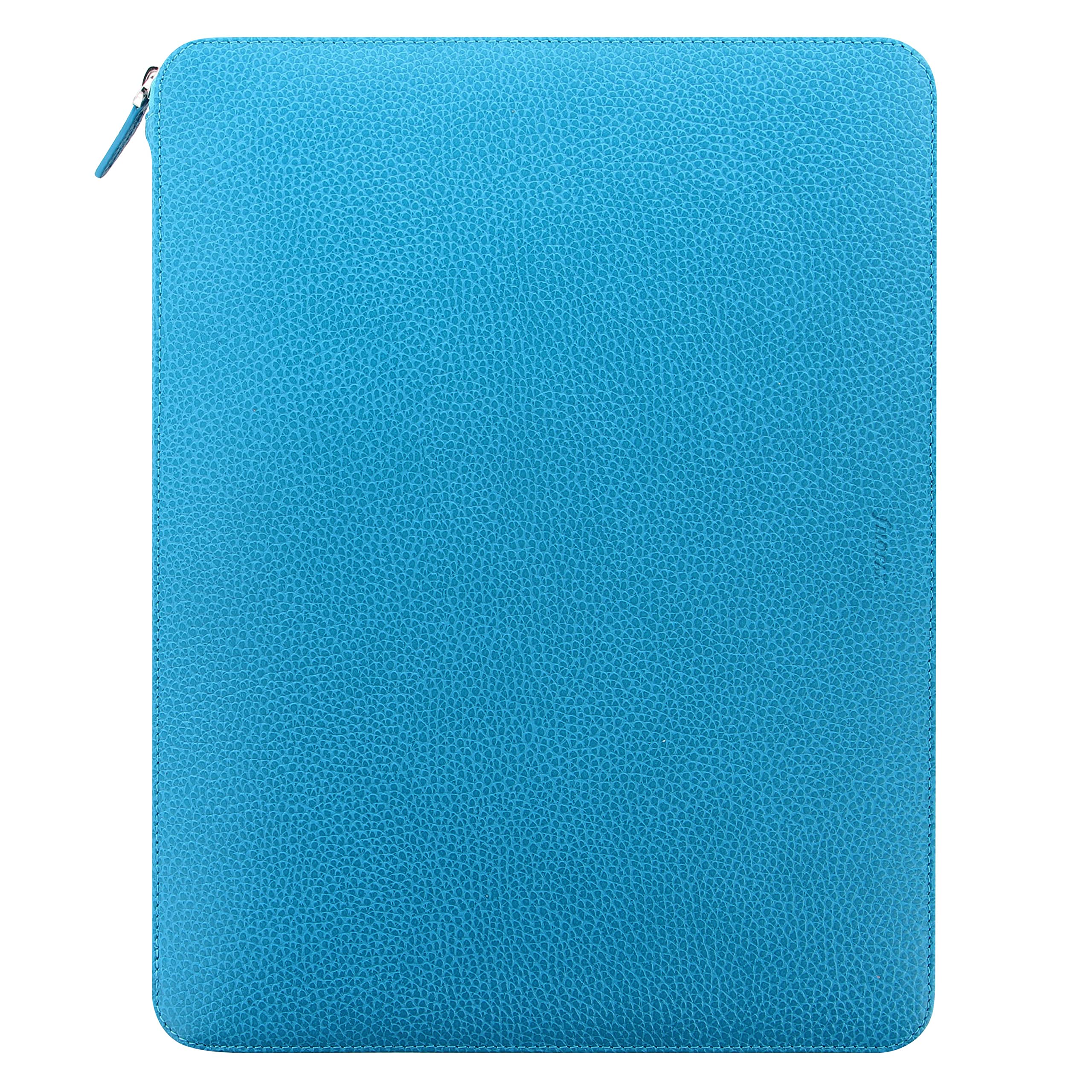 Filofax A4 Finsbury Zip Folio - Aqua