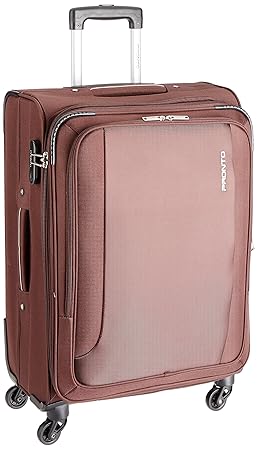 PRONTO Space + Polyester 57 cms Coffee Soft Sided Carry-On (6504 - CF)