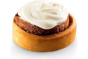 JIMMY THE BAKER Cinnamon Rolls with Cream Cheese Icing - 18 Pack - Rich Cinnamon Flavor