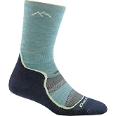 Darn Tough Vermont Women's Light Hiker Micro Crew Cushion Socks (1967) | Breathable Lightweight Merino Wool, Durable Targeted Cushion, Moisture Wicking, Anti-Blister, Odor Resistant, Made in USA